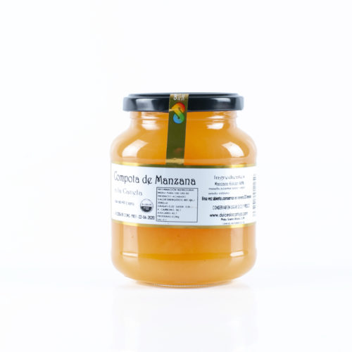 Compota de manzana a la canela