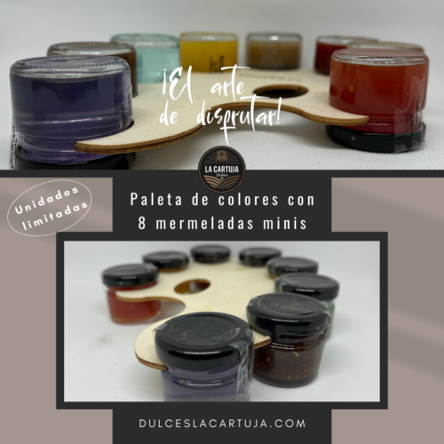 paleta pintor 8 minis